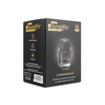 Subzero HM10 Araç İçi Kokulu Hava Nemlendirici | 3 Ayrı Mod | Led Projeksiyon