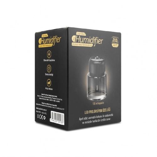 Subzero HM10 Araç İçi Kokulu Hava Nemlendirici | 3 Ayrı Mod | Led Projeksiyon