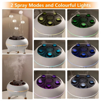 V80 Denizanası Aromaterapi Hava Nemlendirici | Uzaktan Kumandalı