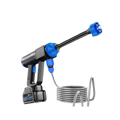 Ykdesign 8109 Akülü Yüksek Basınçlı Araba Yıkama Temizleme Su Tabancası