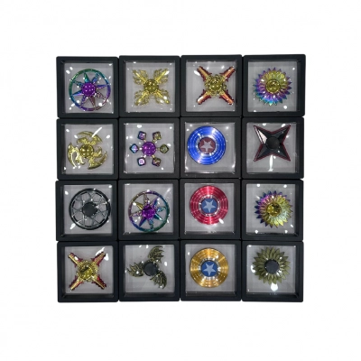 Metal Figürlü Stres Çarkı Pakedi | 12 Adet