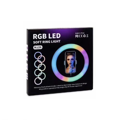 MJ26 Halka Led 10" RGB Selfie Işığı | Tripod