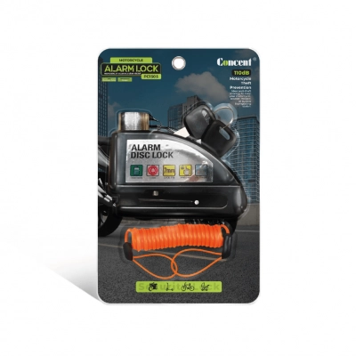 PC1505 Alarmlı Motosiklet Disk Kilidi