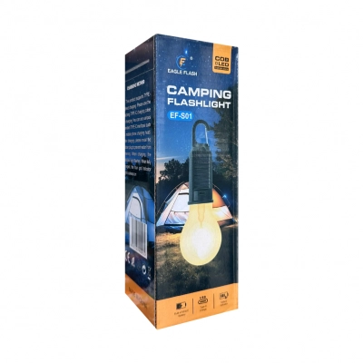 Şarjlı Kamp Lambası | 3 Farklı Mod | Güneş Enerjili