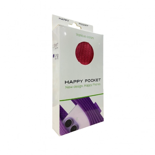 Happy Pocket Boyun Askılı Telefon Çantası | 80 cm