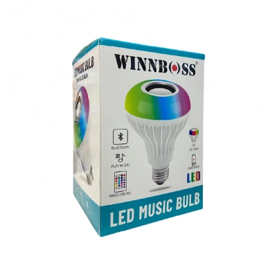 WN-1156 Kumandalı RGB Led Ampul Gece Lambası| Bluetooth Speaker