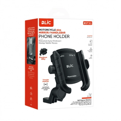 Blic Bst31 Titreşim Önleyici Bisiklet | Motosiklet Telefon Tutucu
