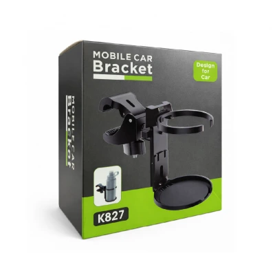 K827 Titreşim Önleyicili Termos| Suluk | Matara Tutucu