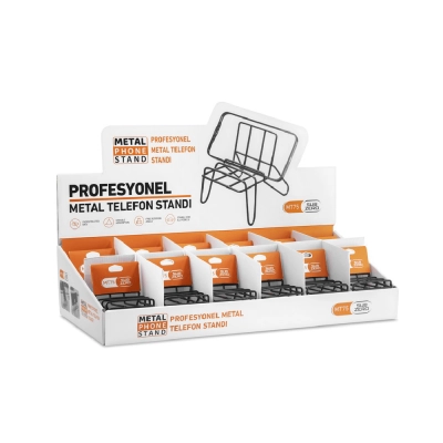 Subzero MT75 Metal Telefon Standı | 12 Adet
