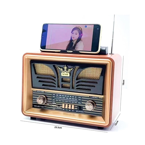 Nns Ns-8071bt Nostalji Bluetooth Speaker Nns Ns-8071bt Nostalji Bluetooth Speaker