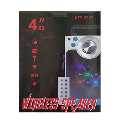KTS-822S Bluetooth Speaker 4" x 2 KTS-822S Bluetooth Speaker 4" x 2
