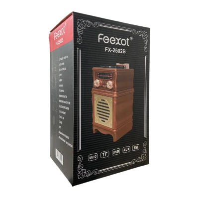 Feexot FX-2502B Bluetooth Nostalji Speaker | FM AM SW Radyo