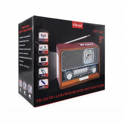 KTF-1647 Fenerli 3" Nostalji Speaker