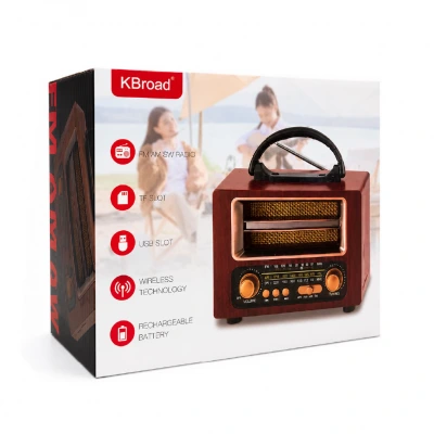 KTF-2013 Bluetooth Speaker FM AM SW Radyo 3" 