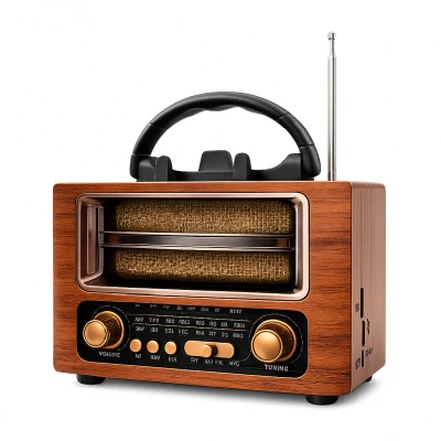 KTF-2013 Bluetooth Speaker FM AM SW Radyo 3" 