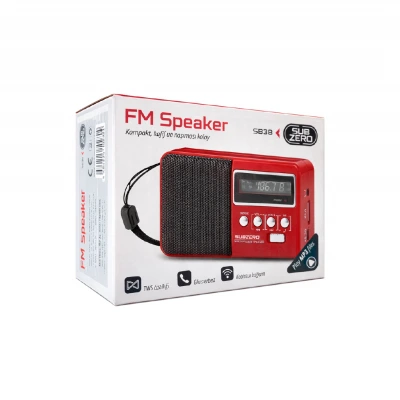 Subzero SB38 Mini Nostalji TWS/FM Bluetooth Speaker