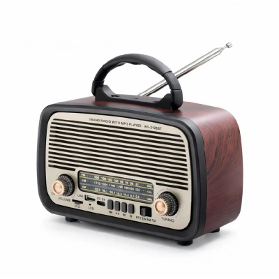 Torima NS-01 Nostaljik Radyo Bluetooth Speaker