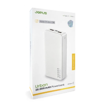 Jopus JP-P10 Urban 20000 mAh Led Göstergeli Powerbank