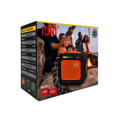 HM-823 RGB Mini Bluetooth Speaker 8W | FM Radio
