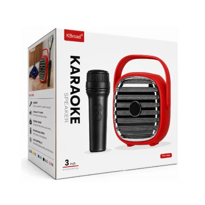 KTS-1943 Karaoke Speaker | FM Radyo | Kablosuz Mikrofon