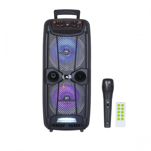 KTS-1743 Bluetooth Speaker | 2 X 8" | Mikrofon | Kumanda KTS-1743 Bluetooth Speaker | 2 X 8" | Mikrofon | Kumanda