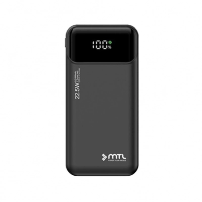 MTL MT4310 10000 mAh 22.5W PD Kablolu Powerbank | LCD Gösterge