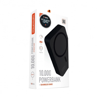 Powerway TXM10 PD 15W Kablosuz Şarj Özellikli 10000 mAh Powerbank