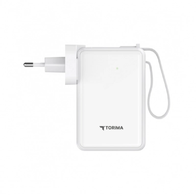 Torima Trm-1017 10000 mAh PD 22.5W Powerbank | 220V Priz Girişi |LCD Gösterge