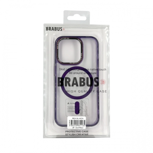 Brabus Iphone 15 Pro Rex Magsafe Silikon Brabus Iphone 15 Pro Rex Magsafe Silikon